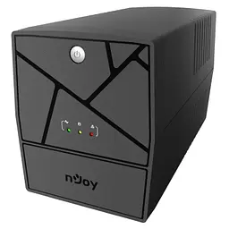 Джерело безперебійного живлення NJOY Keen 1500 (UPLI-LI150KU-CG01B) Lin.int., AVR, 4 x евро, USB, пластик - мініатюра 3