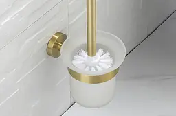 Йоршик для унітазу Rea Mist 06 gold REA-80032, Золотий - мініатюра 2