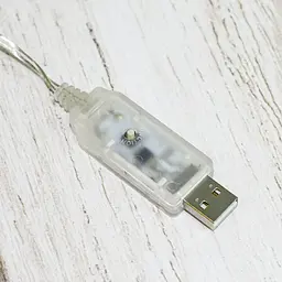 Гірлянда світлодіодна LED Duralight, 9 м, різнокольорова, USB живлення - мініатюра 5