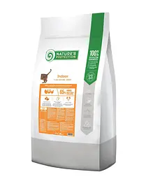 Сухий корм для дорослих котів мешкаючих у будинку Nature's Protection Indoor, 18 кг