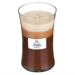 Свічка Woodwick Trilogy Cafe Sweets Large Кафе солодощів 609 г (93904E) - мініатюра 2