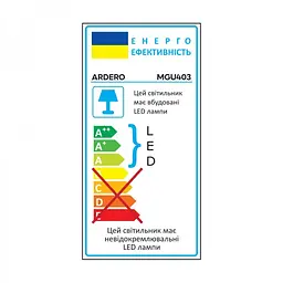 Світлодіодний магнітний трековий світильник Ardero MGU403 Ultra 12W 2700К чорний (80127) - мініатюра 5