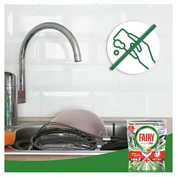 Таблетки для посудомийних машин Fairy Platinum Plus All in One Lemon 122 шт. (8700216859974) - мініатюра 2