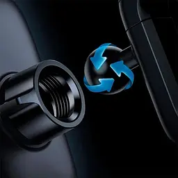 Тримач Baseus Metal Age II Gravity Car Mount (Round Air Vent Version) (SUJS030001) - мініатюра 10