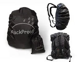 чохол для рюкзака 35 л PackProof чорний