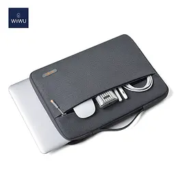 Сумка-чохол для ноутбука WiWU Pilot Sleeve 15.6″ Сірий (756072) - мініатюра 6