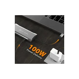 Концентратор J5create USB-C 9-in-1 2xUSB 3.2 + 2xUSB-C PD + 2xHDMI 4K + DisplayPort + SD/TF + RJ45 1000Mbps gray (JCD397-N) - мініатюра 7