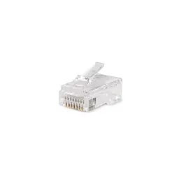 Конектор Vinga RJ-45 UTP 100 шт. (VCPCON8P8CUTP) - мініатюра 2