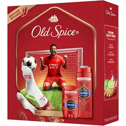 Подарунковий набір Old Spice Footballer Captain: дезодорант-стік 50 мл + гель для душу 3-в-1, 250 мл + шкарпетки - мініатюра 2