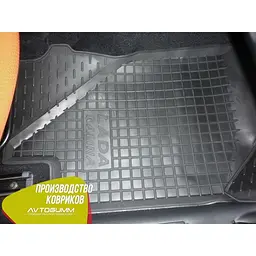 Автомобільні килимки в салон ВАЗ Lada Kalina 04 Granta 11 борт 3-5 см Чорні (Avto-Gumm) - мініатюра 7