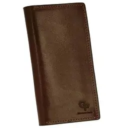 Портмоне Сinturino, темно-коричневий GRANDE PELLE 19.5х10х2.5 см acs0032235 - мініатюра 2