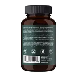 Гриб шиїтаке Mind Shi Shiitake Mushroom 1000 mg, 60 вегакапсул - мініатюра 3