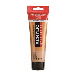 Фарба акрилова Amsterdam 803, Золотий темний 120 мл CD