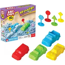 Кінетичний пісок Dede  Art Craft Машини 500 г (3609)