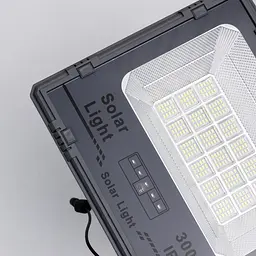 Вуличний LED ліхтар на сонячних батареях Yiwu 31.6x27.8x7.5 см прожектор світлодіодний вуличний 270 LED 300 Вт із сонячною панеллю HP-5-62 - мініатюра 7