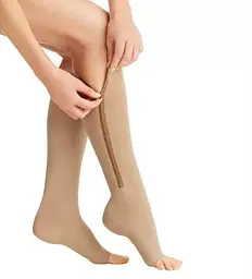 Компресійні гольфи на змійці Zip Sox Помошь у разі варикозу - мініатюра 6