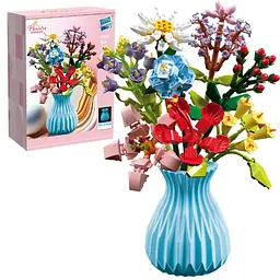 Конструктор квіти Flowers Zuanma 4 деталі 109