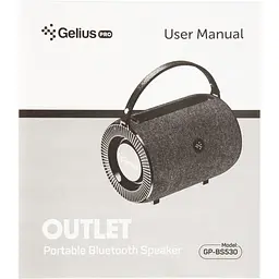 Портативна Bluetooth колонка Gelius Pro Outlet GP-BS530 Black - мініатюра 10