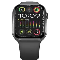 Смарт-годинник XO W11 PRO AMOLED Screen 11th Generation Wireless Charging Smart Sports Commun Чорний - мініатюра 4