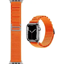 Ремінець WiWU Nylon Band для Apple Watch 38/40/41/42mm Orange [161148] - мініатюра 3