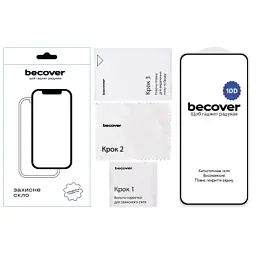 Скло захисне BeCover Motorola Moto G05 / E15 10D Black (713575) - мініатюра 2