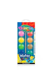 Фарби акварельні 12 кол. COLORINO MAXI (41089PTR)