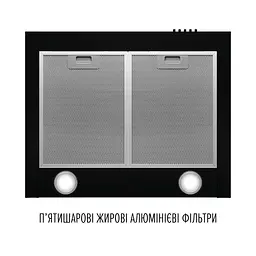 Витяжка купольна PERFELLI COSTA 6HM NERO - мініатюра 5