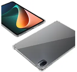 Чохол-накладка DK Silicone Corner Air Bag для Xiaomi Pad 5/5 Pro 11" clear - мініатюра 3