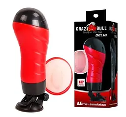 Мастурбатор CRAZY BULL FLORA RED VAGINA Orion BM-00900T46N 17190