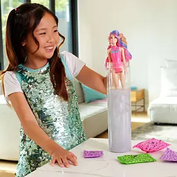 Лялька-сюрприз Barbie Color Reveal Зірки диско (JCP01) - мініатюра 6