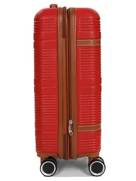 Валіза маленька S ABS-пластик Worldline Airtex 629 56×36×22см 38л Червона - мініатюра 6