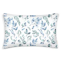 Комплект постільної білизни Cosas євро з простирадлом на резинці STEPPE FLOWERS CS3 200 x 220 см (FoliageBlueMint_El-109Meditative_200) - мініатюра 4