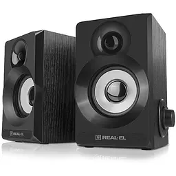 Акустична система REAL-EL S-200 Black (EL121200008)