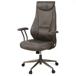 Офисное кресло Аклас Булат R-SR (Искусственная замша 02 Dark gray) (00172366)