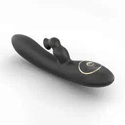 Вакуумний вібратор-кролик Dorcel Divine Rabbit 20.5 см чорний - мініатюра 5