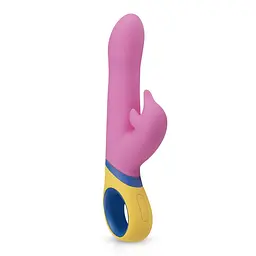 Вібратор-кролик PMV20 Dolphin Vibrator: Ротація стовбура, подвійна стимуляція, кліторальний стимулятор "Дельфін" - мініатюра 2