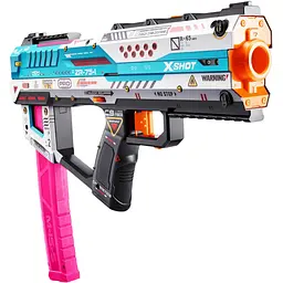 Бластер X-Shot Skins Pro Series Fury-X швидкострільний 40 патронів (36772R) - мініатюра 2