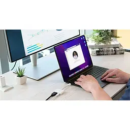 Багатопортовий мультиадаптер J5create JCA152-N, USB-C 2-в-1 билий - миниатюра 8