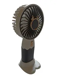 Вентилятор ручний акумуляторний Mini Fan ZB088C USB Сіро-білий - мініатюра 2