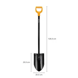Лопата штикова подовжена Fiskars Solid XL (1067517) - мініатюра 2