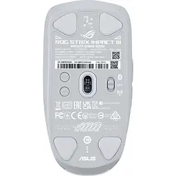 Миша ASUS ROG Strix Impact III Wireless White (90MP03D0-BMUA10) - мініатюра 3