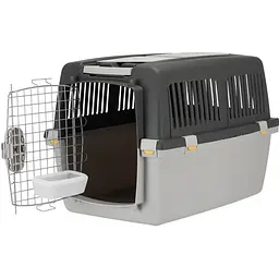 Переноска для собак Stefanplast Gulliver 7 IATA до 50 кг сіра (97490) - мініатюра 2