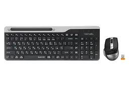 Комплект (Клавіатура та Миша) A4Tech FB2535CS Fstyler Wireless Smoky Grey