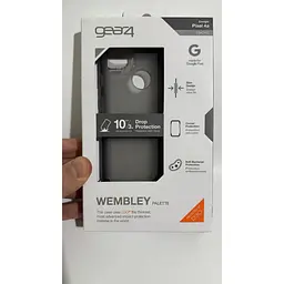 Протиударний силіконовий чохол Gear4 Wembley Palette для Google Pixel 4a (5.8") Smoke (702005704) - мініатюра 4