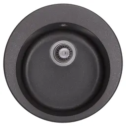 Мийка кухонна GRANADO VITORIA black shine (gr0101)