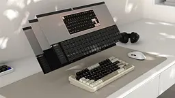 Клавіатура Attack Shark X75 RGB Kailh MX Crystal Switches Wireless (AS-6972792471457-CW-UA) Cheese White (G-000004024) - мініатюра 2