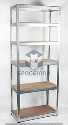 Стелаж металевий 240×70×40 оцинкований самозбірний SPACEMAX 6