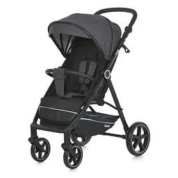 Коляска дитяча M 5723 VIVA Ash gray, прогулянкова, регульована ручка, алюміній, сірий