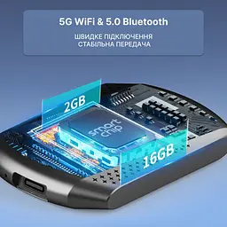 XUDA USB адаптер 3в1 CarPlay/Android Auto Android 14 2/16Gb підтримка Youtube, Netflix - мініатюра 9