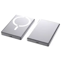 Портативний ЗП Power Bank JJT-C26 15W з БЗП 10000 mAh Silver - мініатюра 2